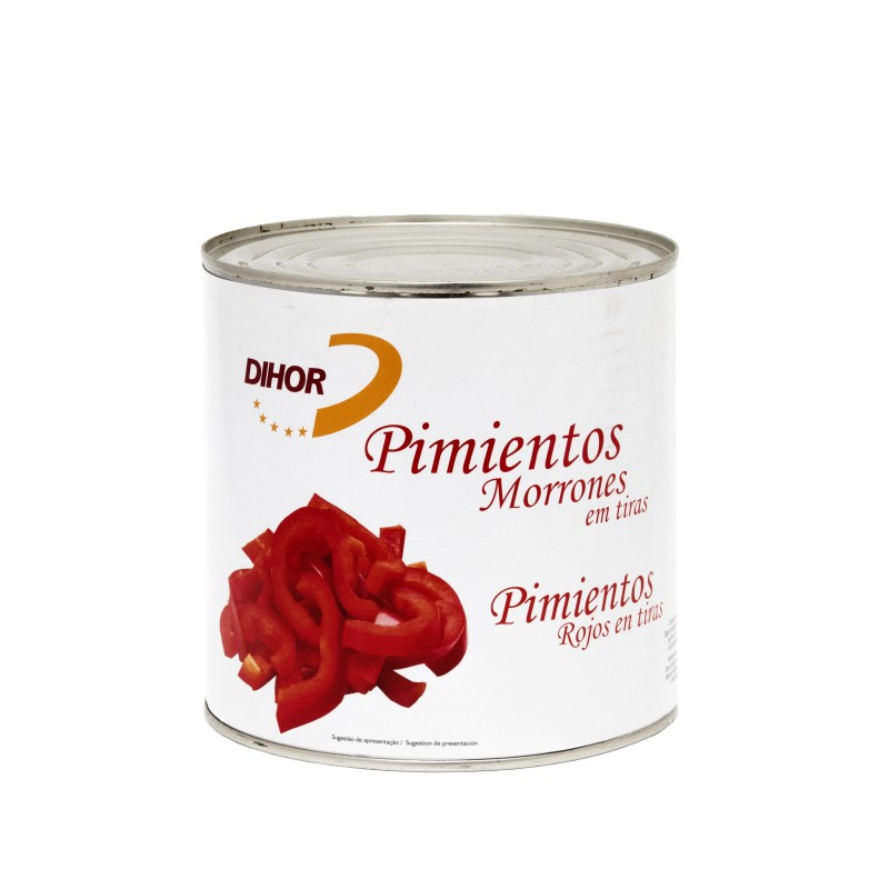 Pimentos Morrones Tiras 6x3kg